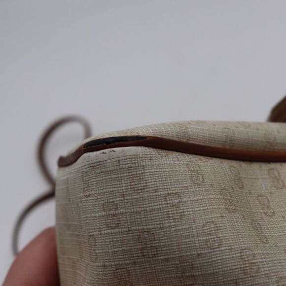 Gucci Vintage Micro GG Monogram Coated Canvas Crossbody Handbag - Picture 10 of 16